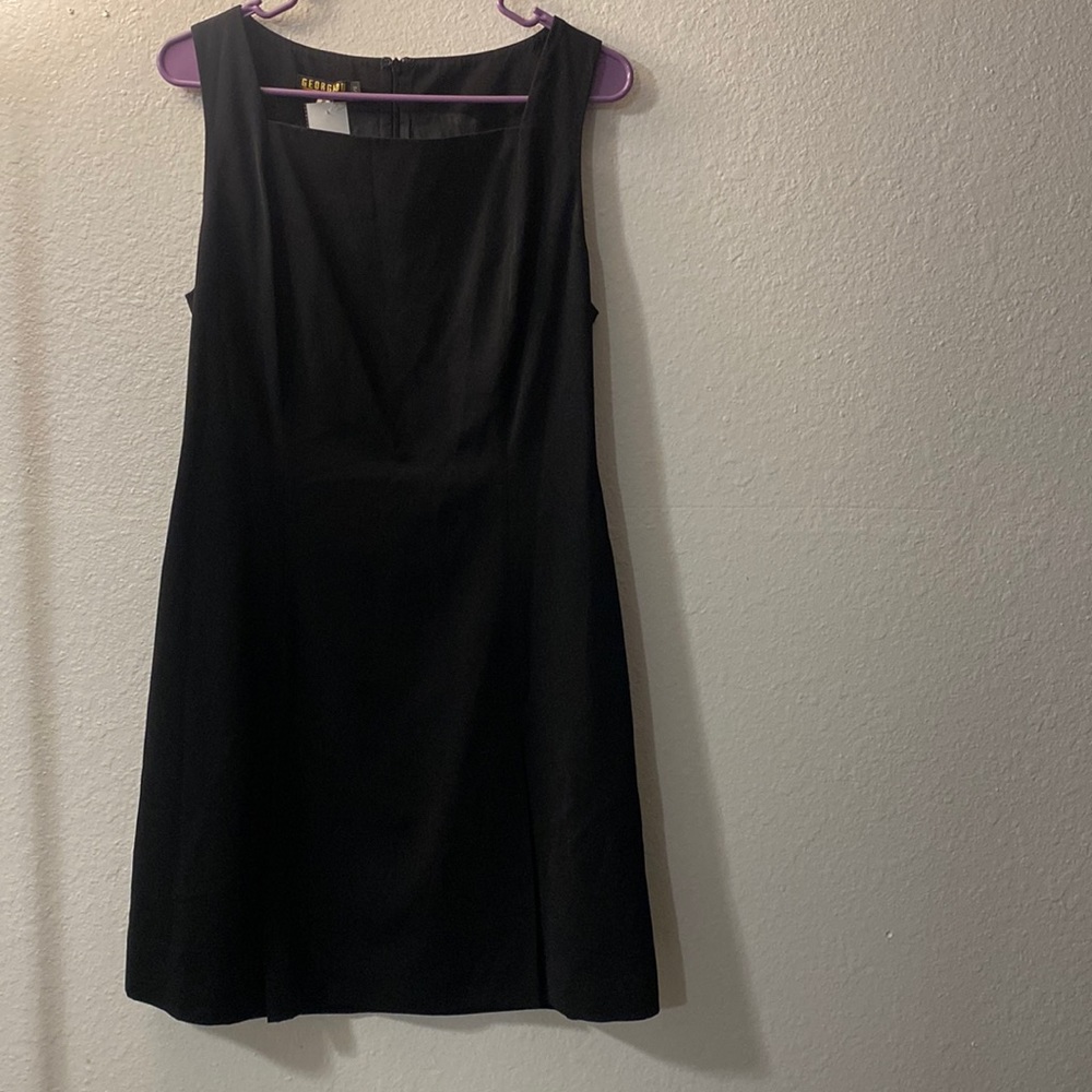 The perfect little thrifted black dress